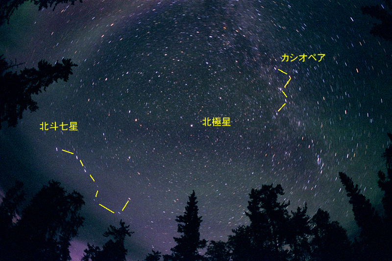 北斗七星北極星8月 Mathieur